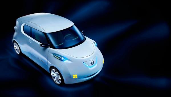 Photograph Nigel Harniman Nissan Townpod on One Eyeland
